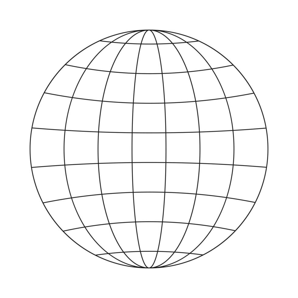 Globus Piktogramm. Erde Planet Kugel Symbol. global International Probleme, Menschen verbinden, Reisen, alle um Welt Lieferung Symbol. vektor