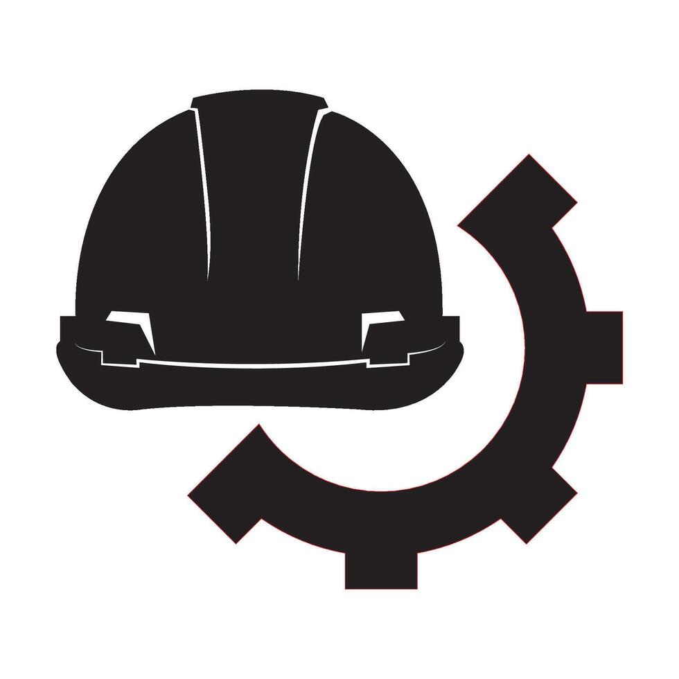 Helm Projekt Symbol Illustration Design Vorlage vektor