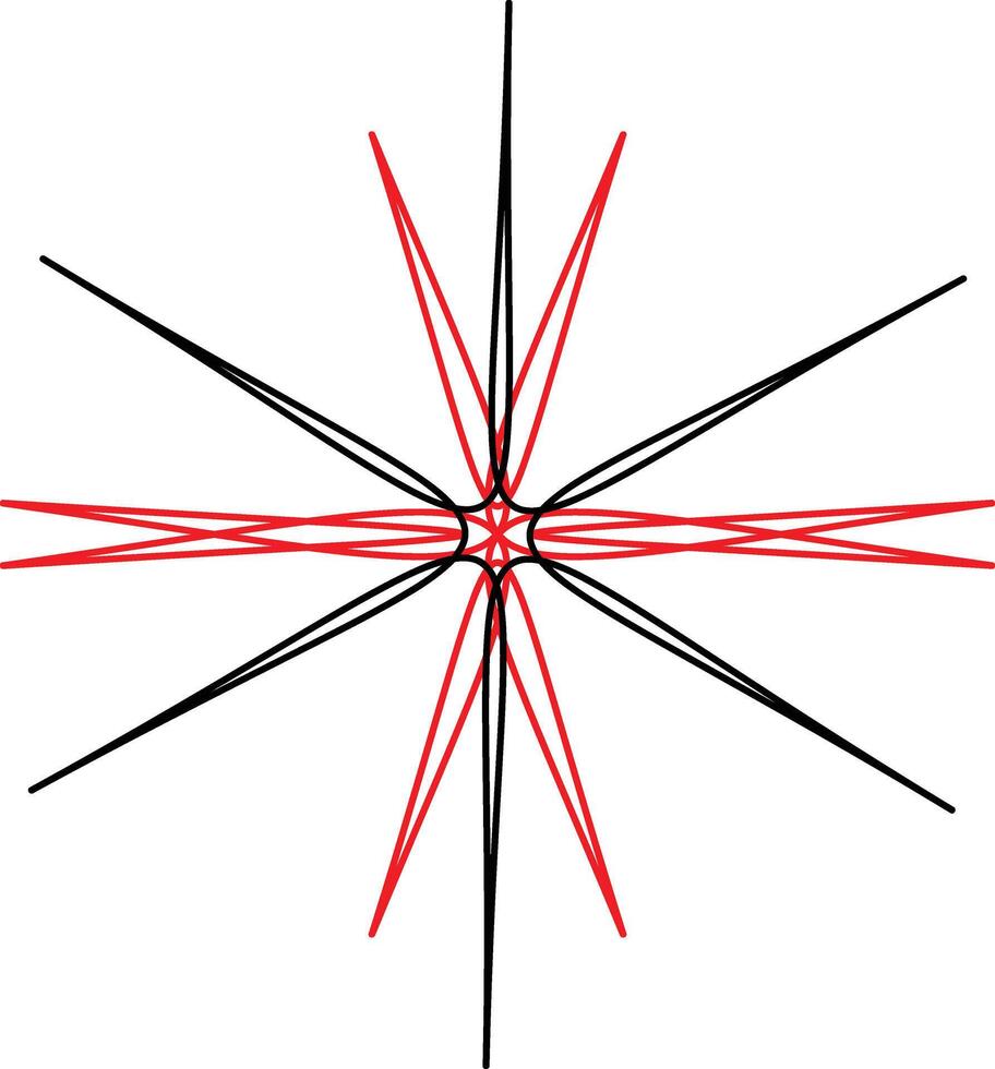 compas logotyp abstrakt vektor