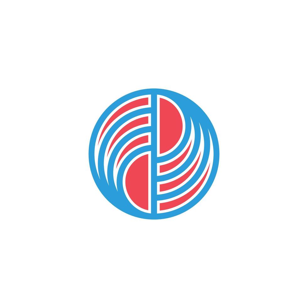 Kreisbewegung Design Symbol Logo Vektor