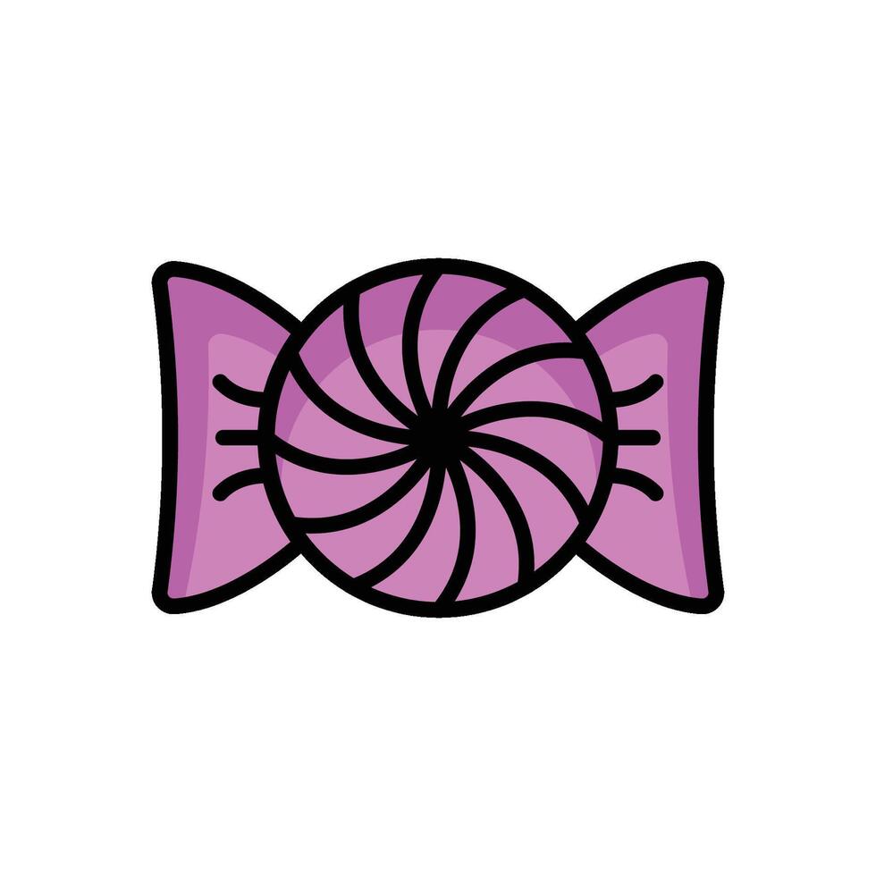 Symbol Süßigkeiten Logo vektor
