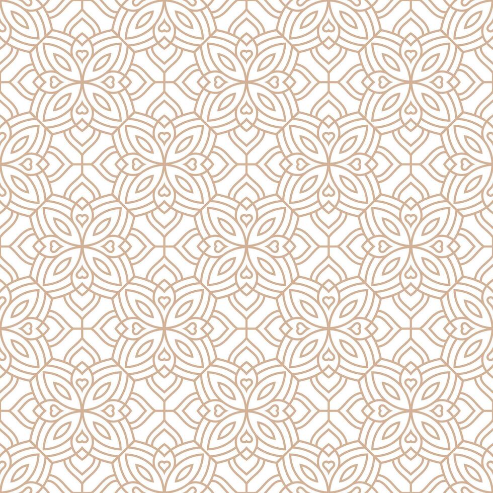 Luxus nahtlos Muster Blumen- Stil zum Textil- oder Einladung Karte Vorlage Design vektor