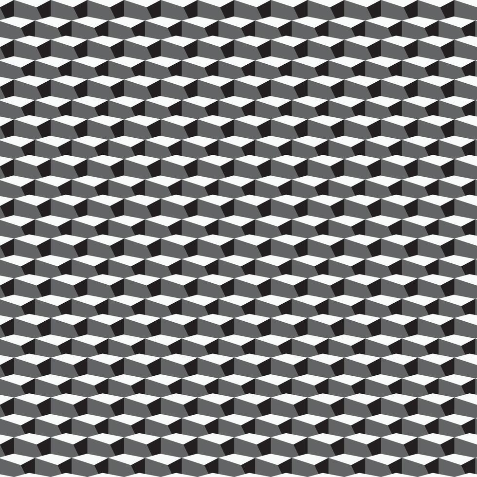 nahtlos geometrisch Muster. schwarz und Weiß Textur. wiederholbar einfarbig Hintergrund vektor