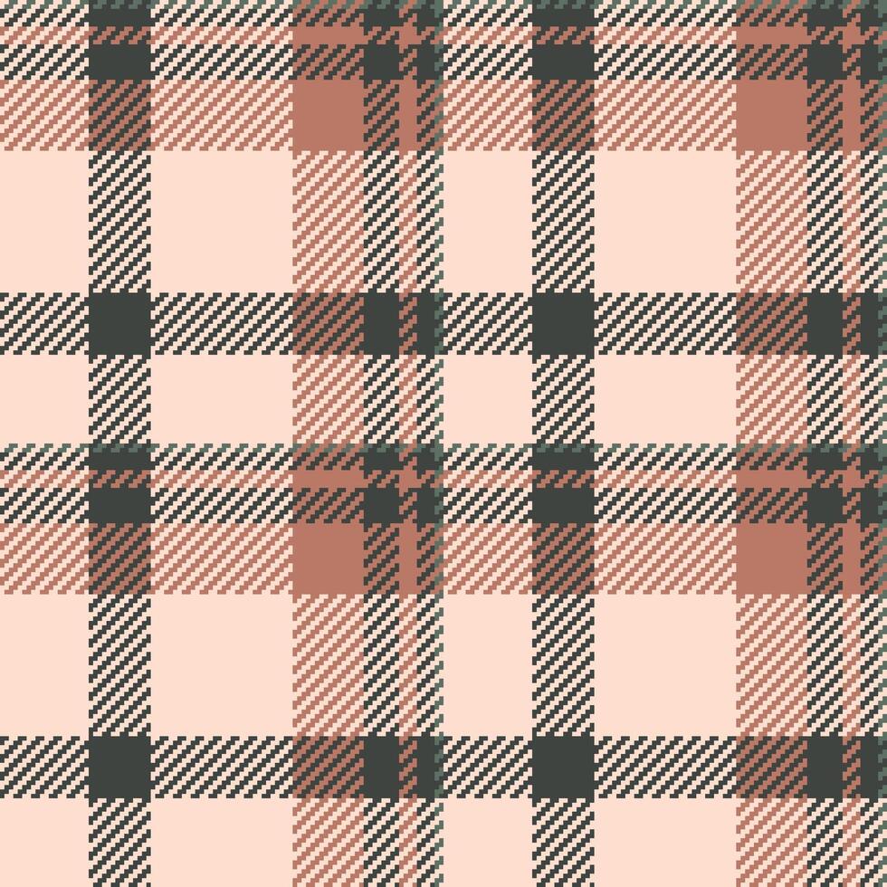 Textil- nahtlos von prüfen Tartan Stoff mit ein Plaid Hintergrund Muster Textur. vektor