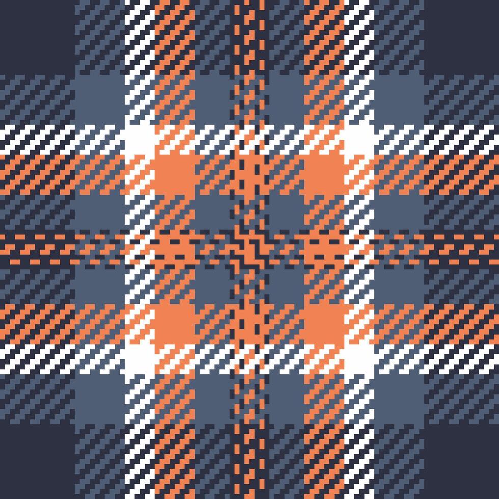 Textil- Design von texturiert Plaid. kariert Stoff Muster Swatch zum Shirt, Kleid, Anzug, Verpackung Papier drucken, Einladung und Geschenk Karte. vektor