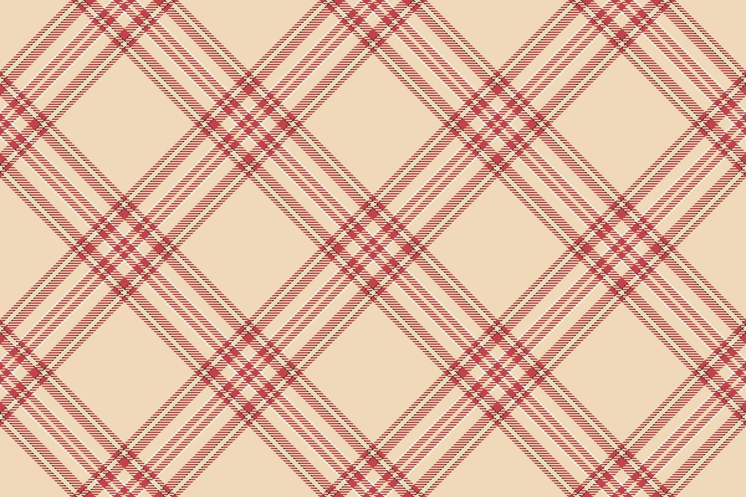 Tartan Plaid Hintergrund, diagonal prüfen nahtlos Muster. Stoff Textur zum Textil- drucken, Verpackung Papier, Geschenk Karte, Hintergrund. vektor