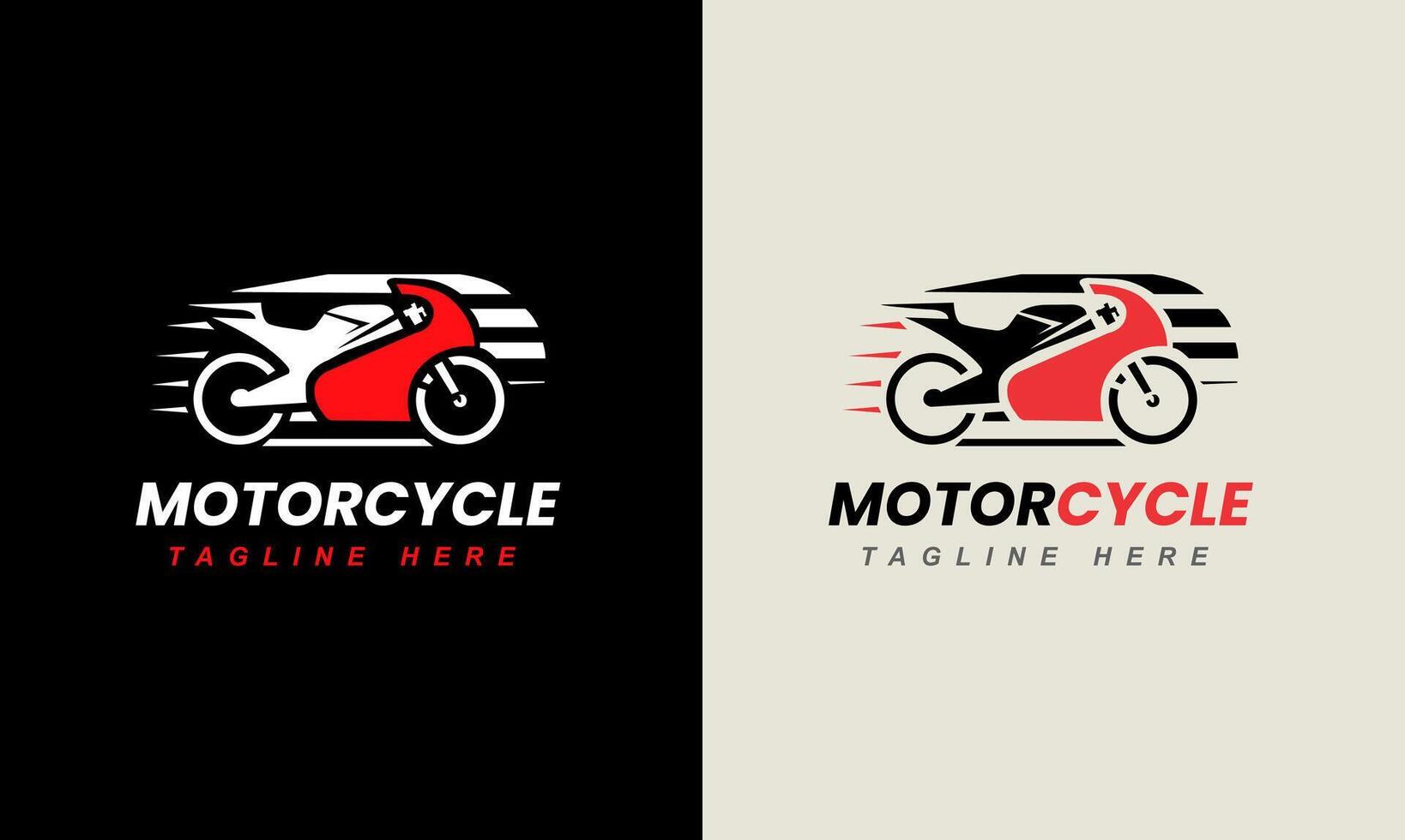 motorsport logotyp mall, perfekt logotyp för tävlings lag, motorcykel, motorcykel gemenskap, motorcykel logotyp begrepp vektor