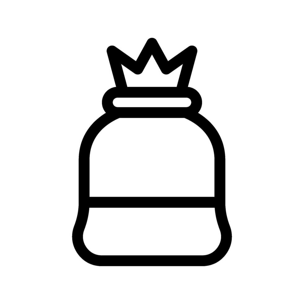 Müll Tasche Symbol Symbol Design Illustration vektor