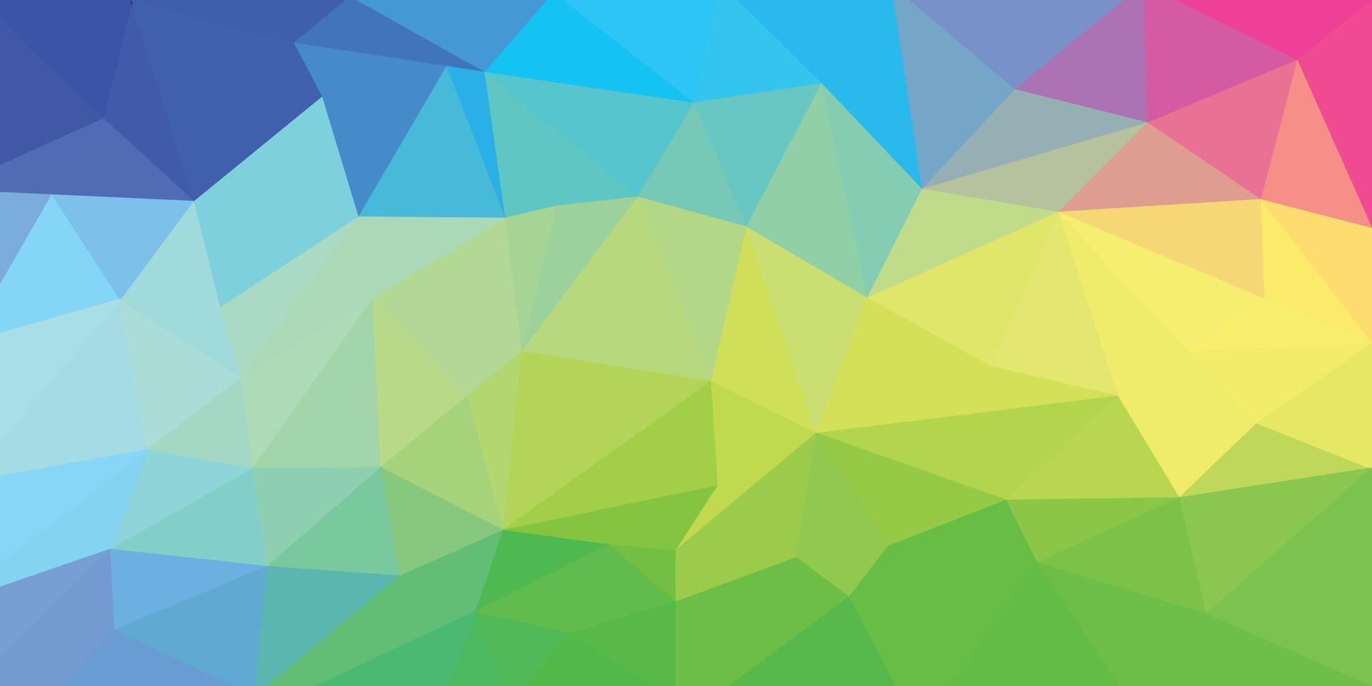 en färgrik triangel bakgrund med en färgrik bakgrund. vektor