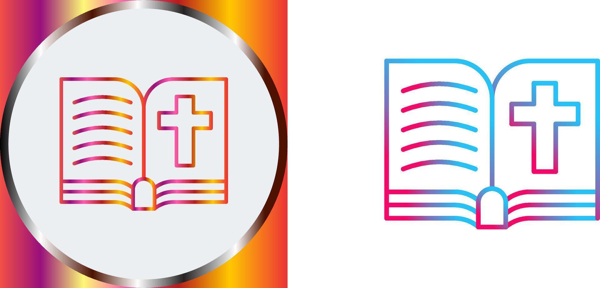 Bibel Symbol Design vektor