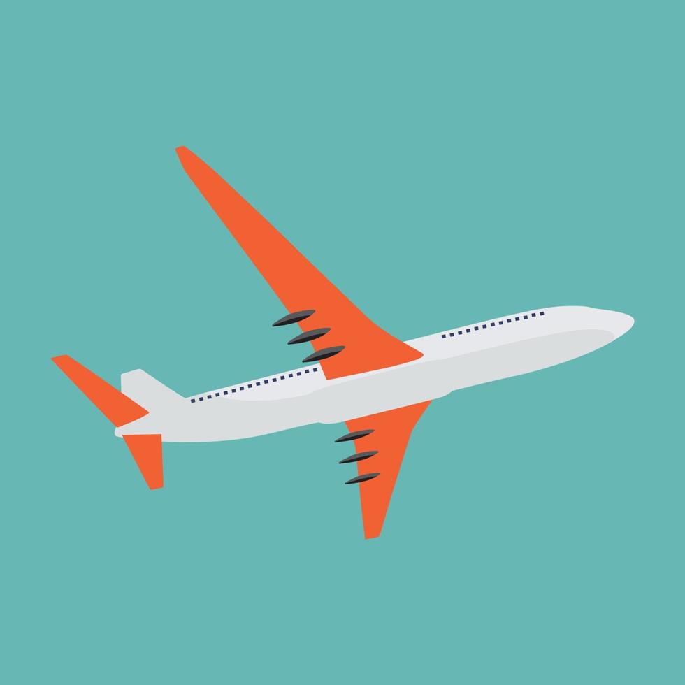 abstrakter Flugzeugtransporthintergrund. Vektor-Illustration vektor