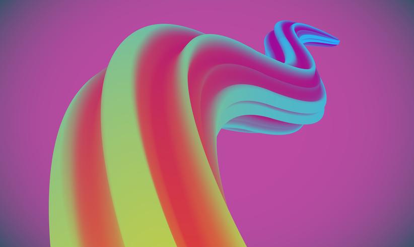 Färgrik abstrakt form bakgrund för reklam, vektor illustration