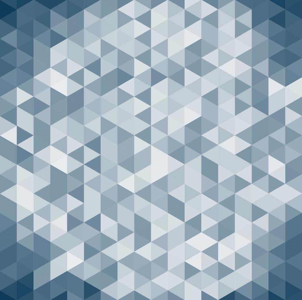 3D abstrakte geometrische dunkelblaue Dreieck isometrische Ansicht Hintergrund und Textur vektor