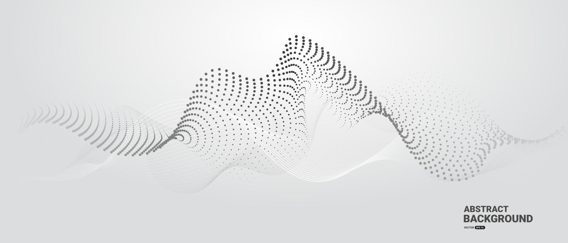 grå och vit abstrakt bakgrund vektor