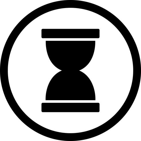 Sanduhr-Vektor-Symbol vektor