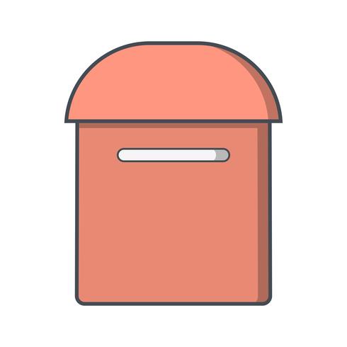 Vector Postbox Ikon