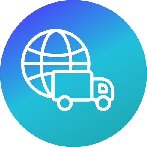 Vektor Global Delivery Icon