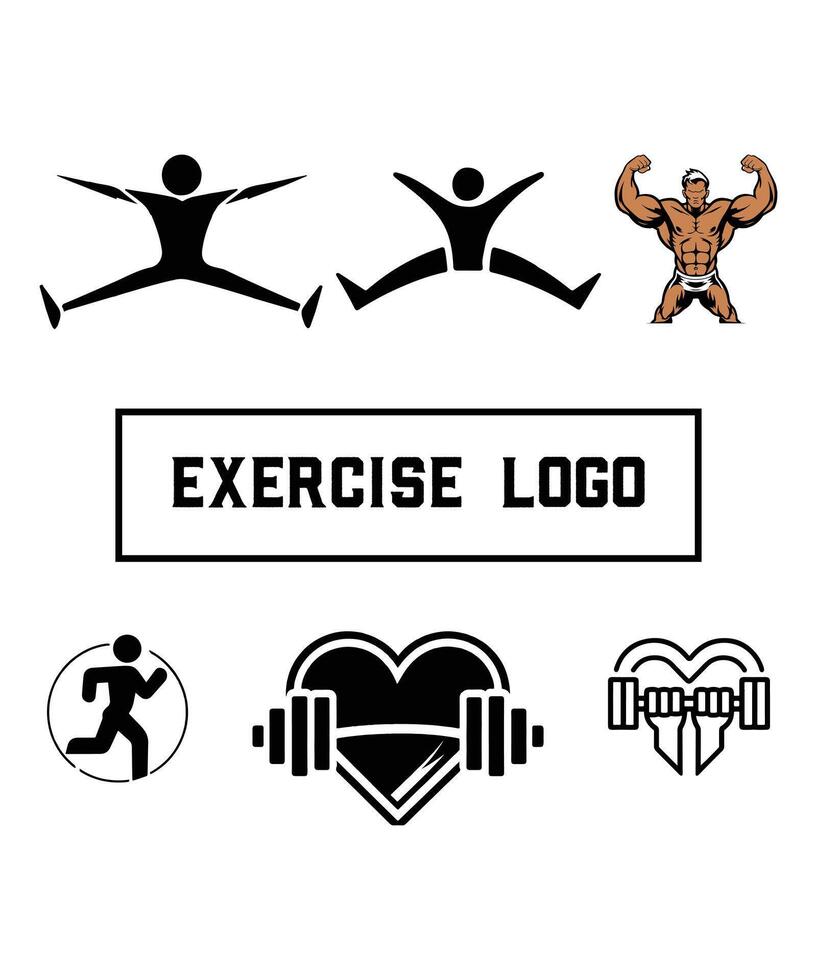 Fitness-Studio Logo Design-Vorlage vektor