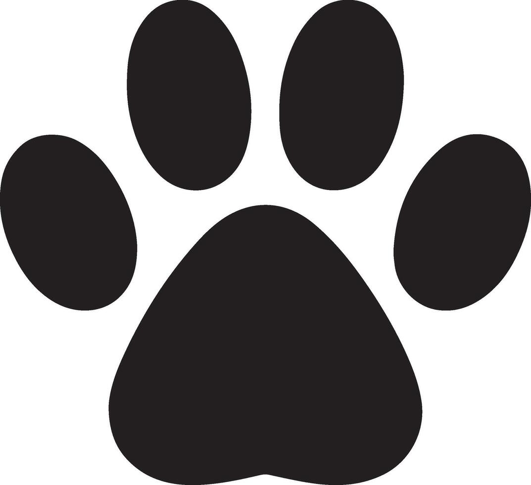 Tass logotyp katt hund djur- sällskapsdjur fotavtryck ikon vektor