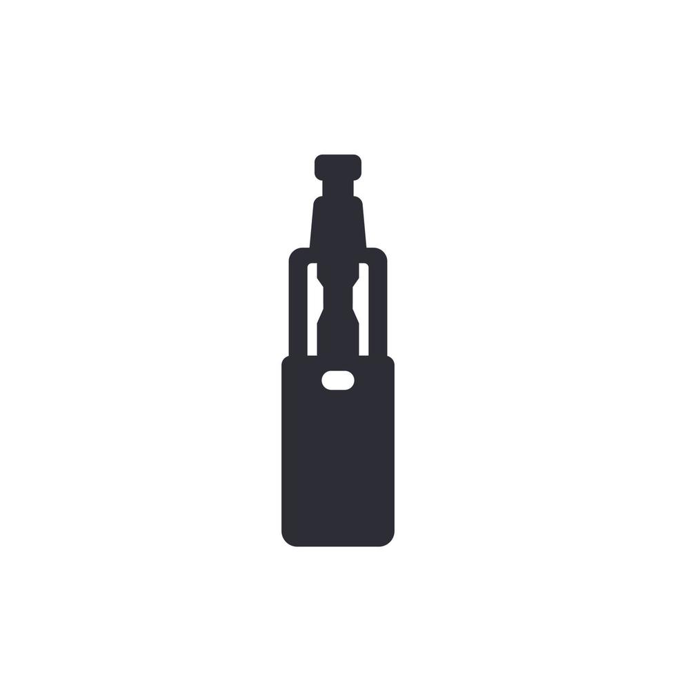 e-cigarett, vaporizer ikon vektor