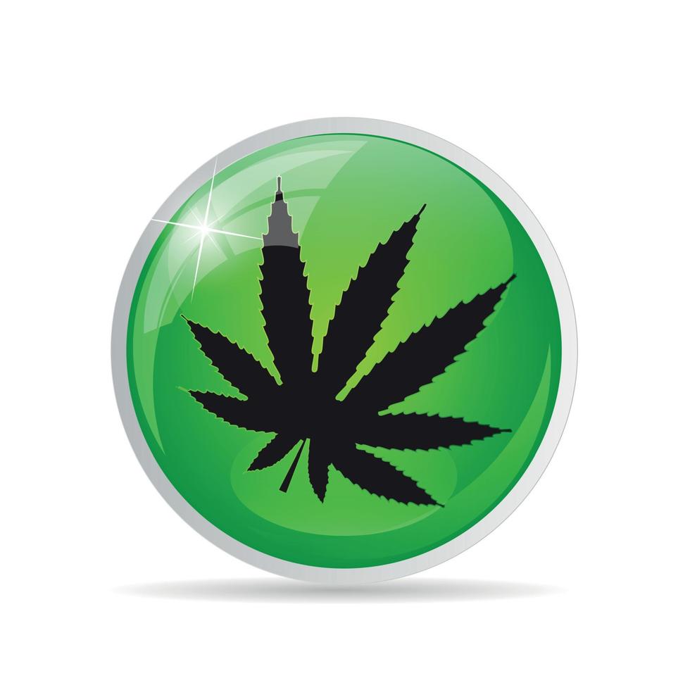 abstrakte Cannabis-Hintergrund-Vektor-Illustration vektor