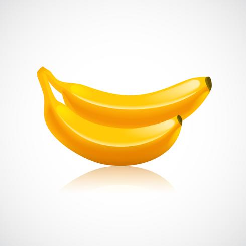 Bananenfrucht-Symbol vektor