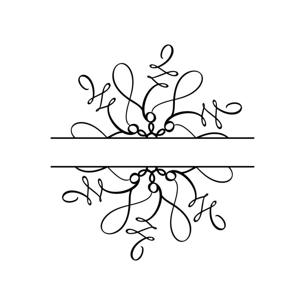 jul söt vektor handritad delad vintage skandinavisk snöflinga. xmas dekorativa designelement i retrostil, isolerade vinter illustration