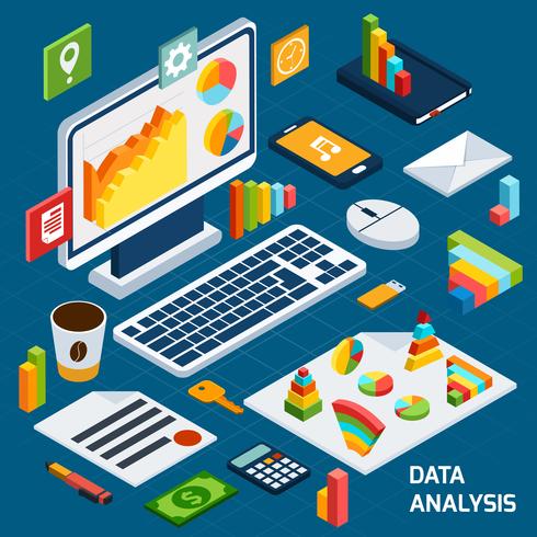 Isometrisk dataanalys vektor