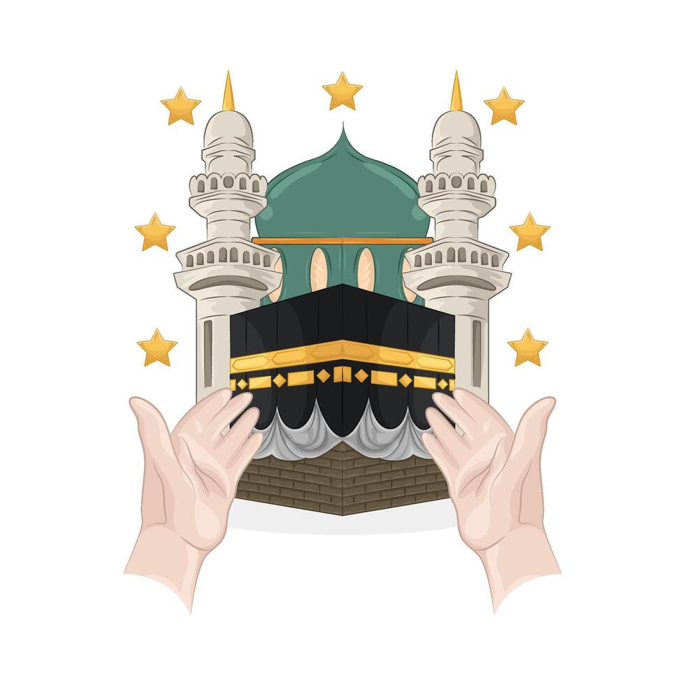 Illustration von Kaaba vektor