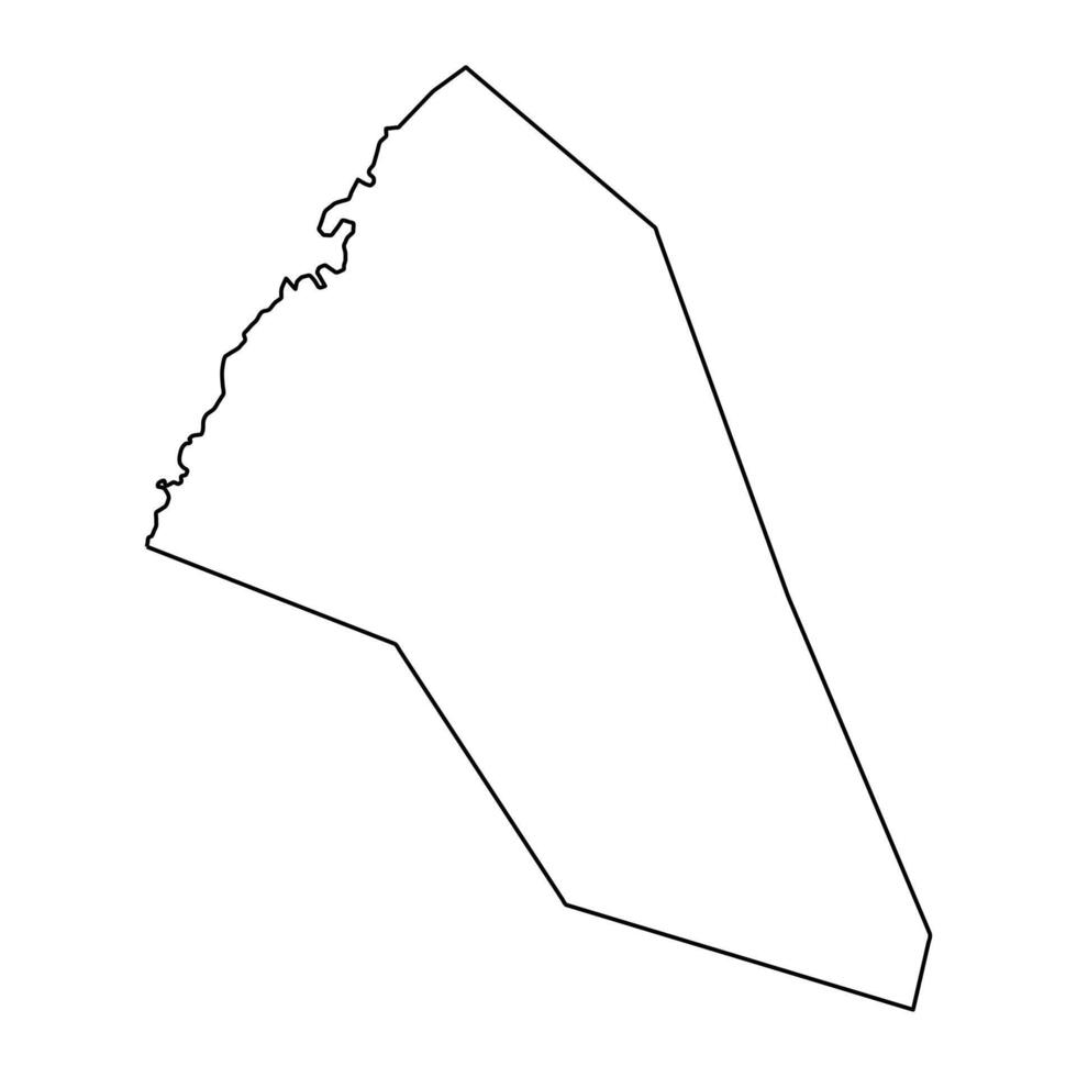 namukulu by Karta, administrativ division av niue. illustration. vektor