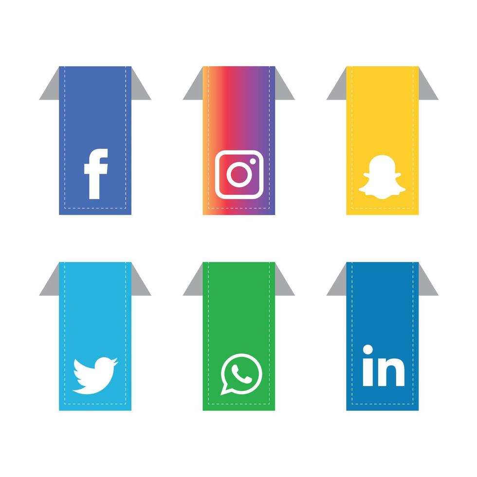 Social Media flache Icons Technologie, Netzwerk. Hintergrund-Gruppe Smiley-Gesicht-Verkauf. teilen, mögen, vektorillustration twitter, youtube, whatsapp, snapchat, facebook, instagram, tick tack, tok vektor