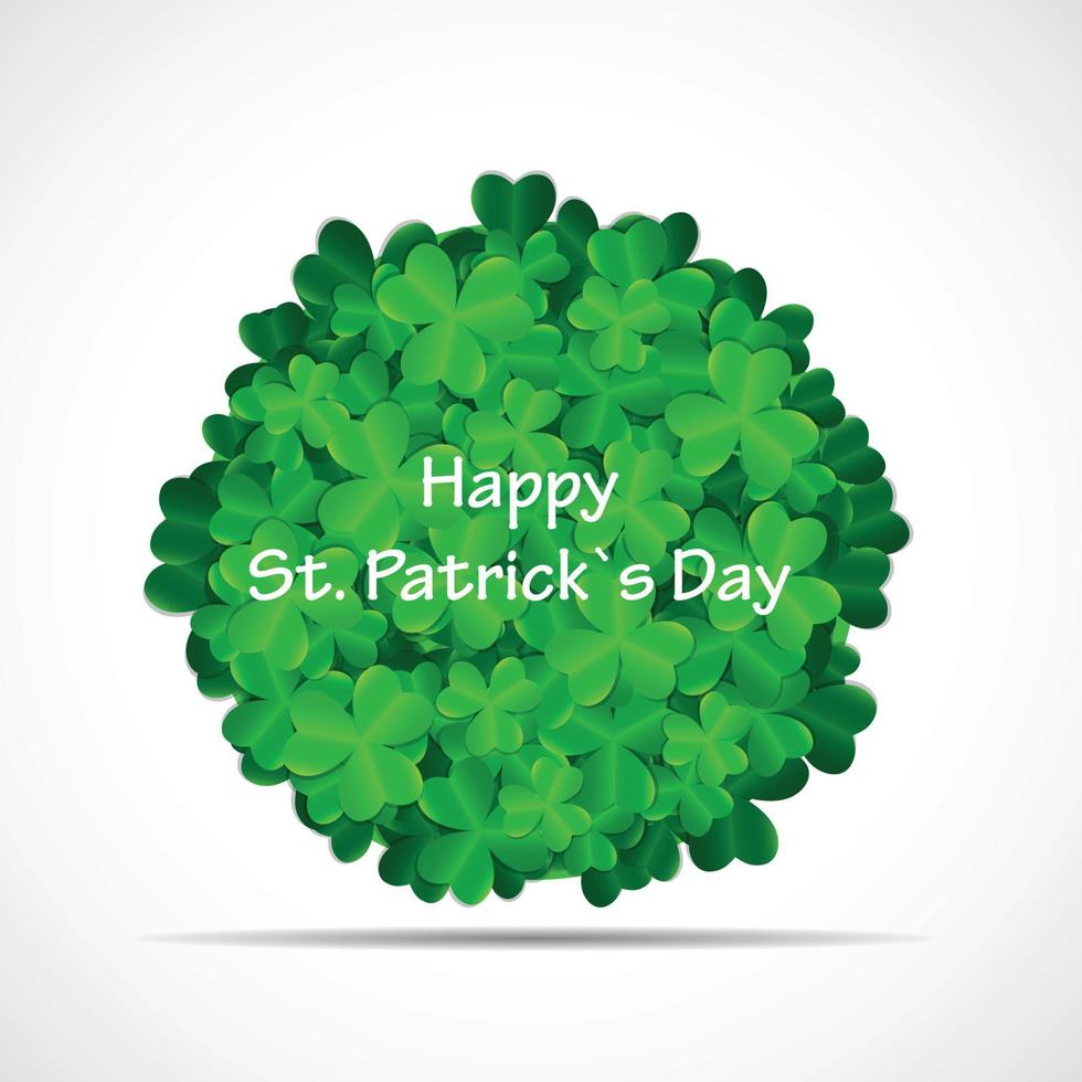 saint patrick day bakgrund vektorillustration vektor