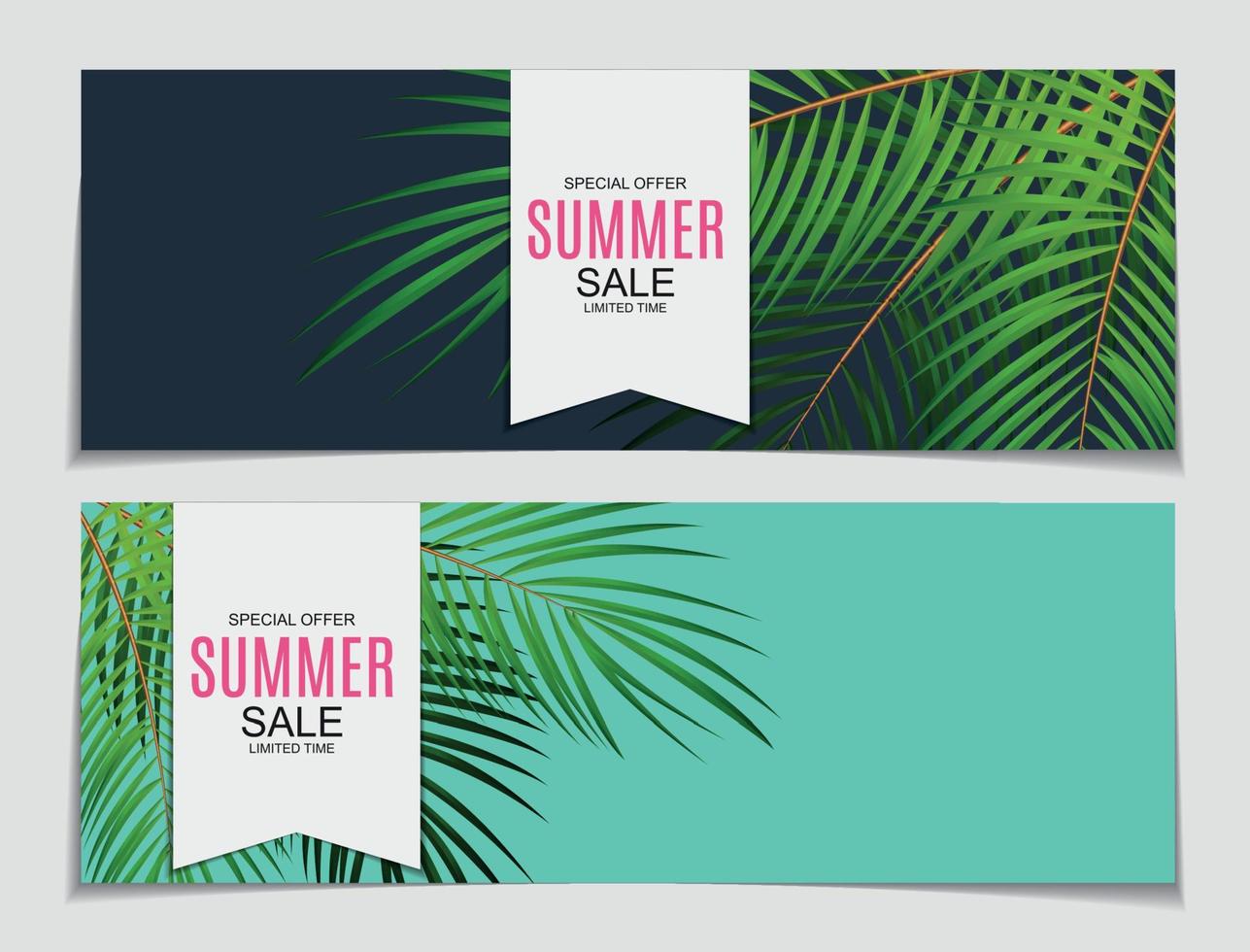 abstrakte Vektor-Illustration Sommer Sale Hintergrund vektor