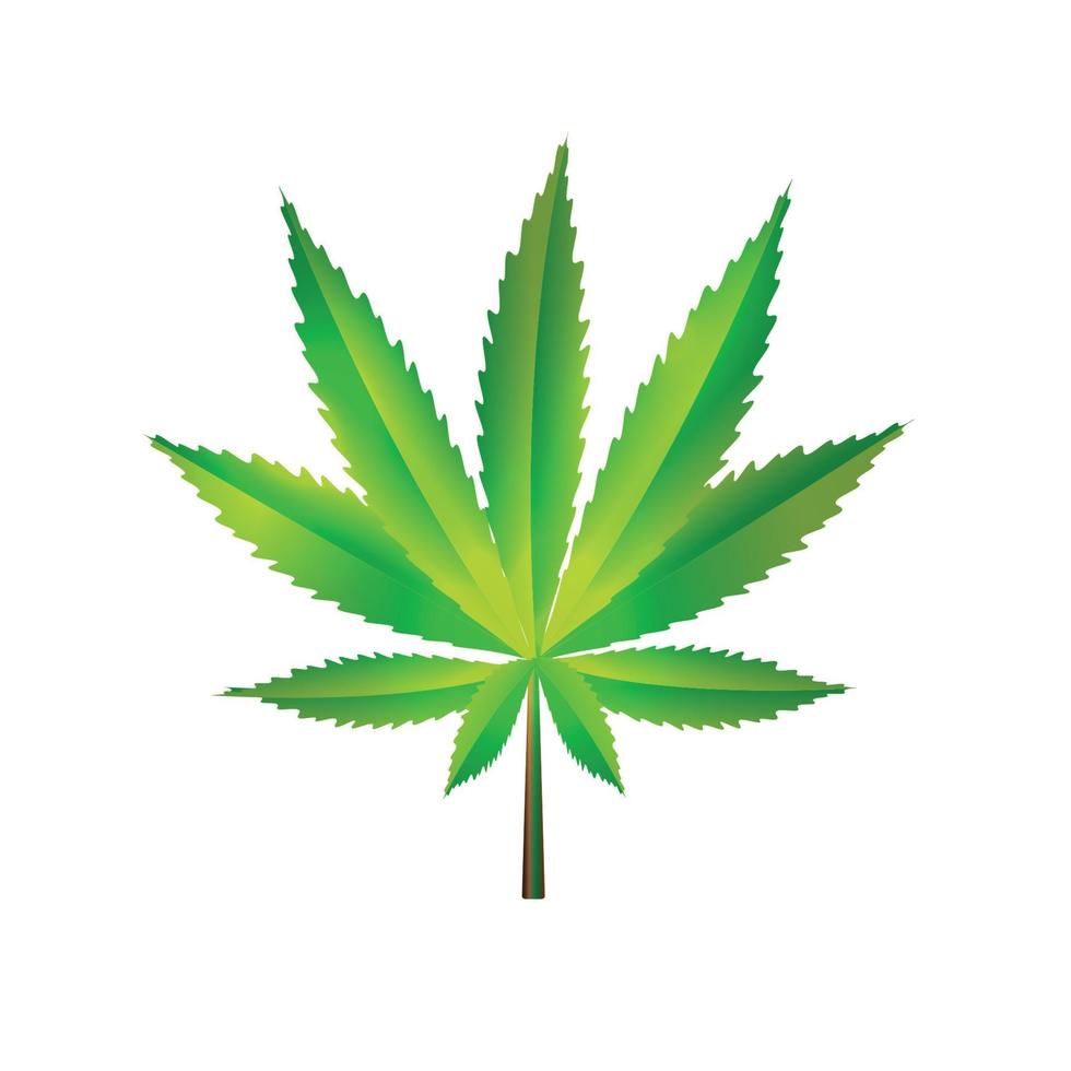 abstrakte Cannabis-Hintergrund-Vektor-Illustration vektor