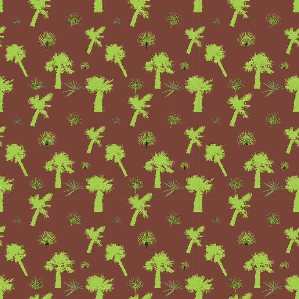 palm sömlösa mönster vektorillustration. vektor