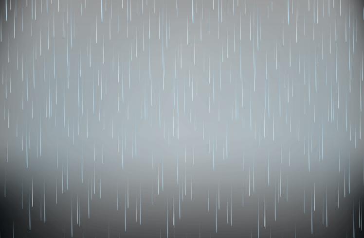 Realistisk StormHeavy Rain vektor