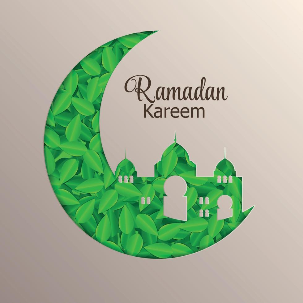 bakgrund för muslimska festivalen ramadan rareem. eid mubarak. vektor illustration