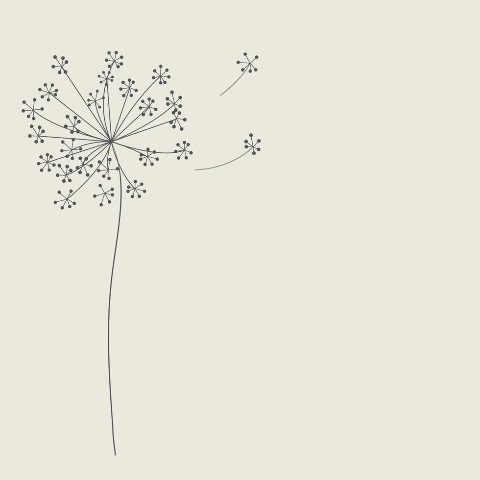 abstrakt bakgrund med blommor. vektor illustration