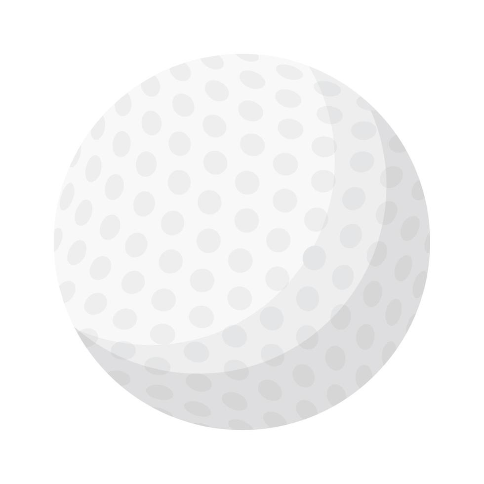 golfboll tecknad vektorobjekt vektor