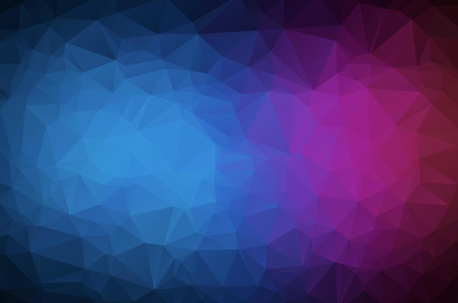 abstrakter mehrfarbiger Low-Poly-Kristallhintergrund. Polygon-Design-Muster. Low-Poly-Vektor-Illustration, niedriger Polygon-Hintergrund. vektor