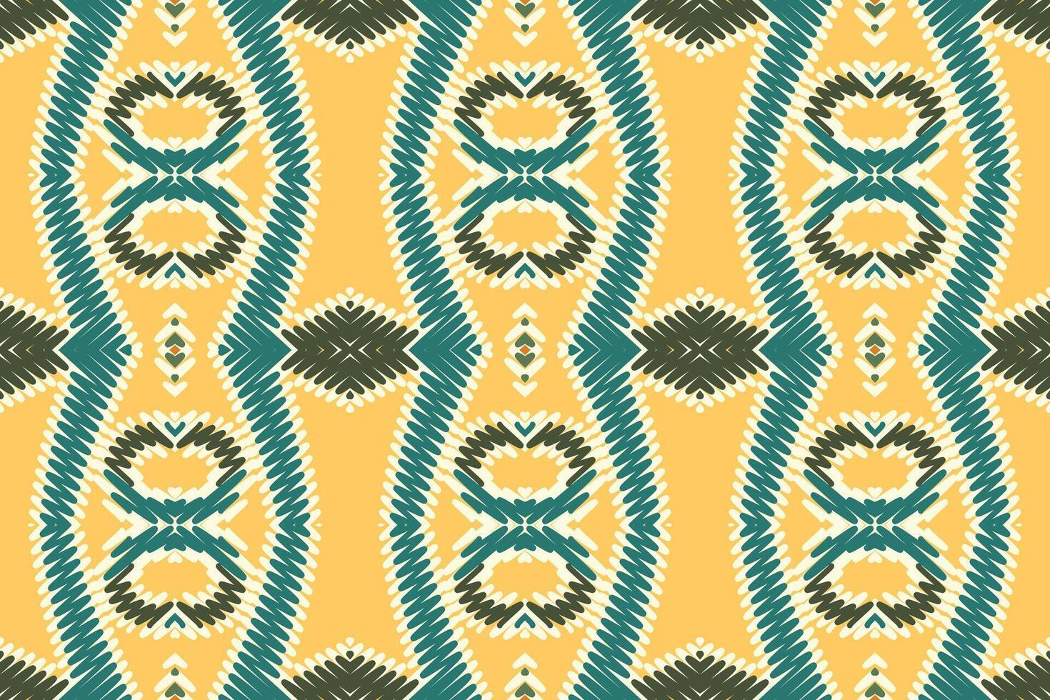 kurti mönster sömlös bandana skriva ut silke motiv broderi, ikat broderi design för skriva ut indonesiska batik motiv broderi inföding amerikan kurta mughal design vektor