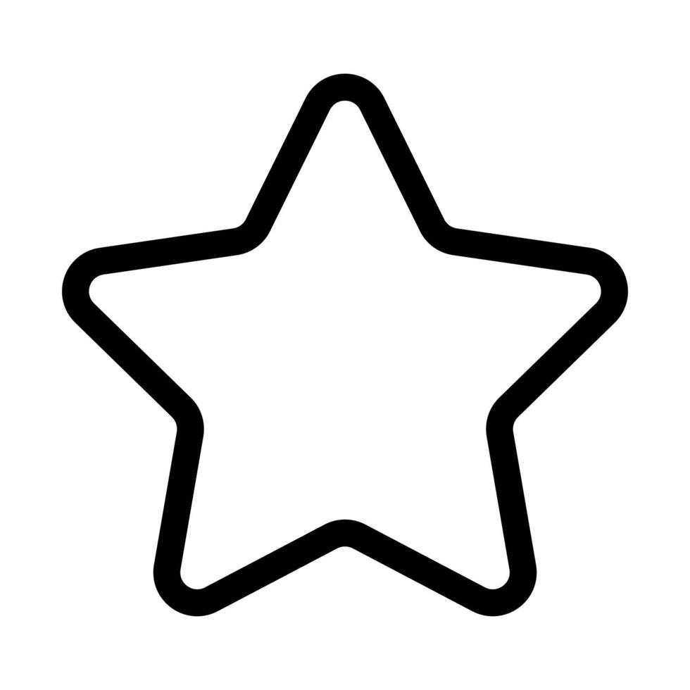 Sternliniensymbol vektor