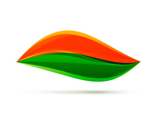 indische Flagge Design Illustration vektor