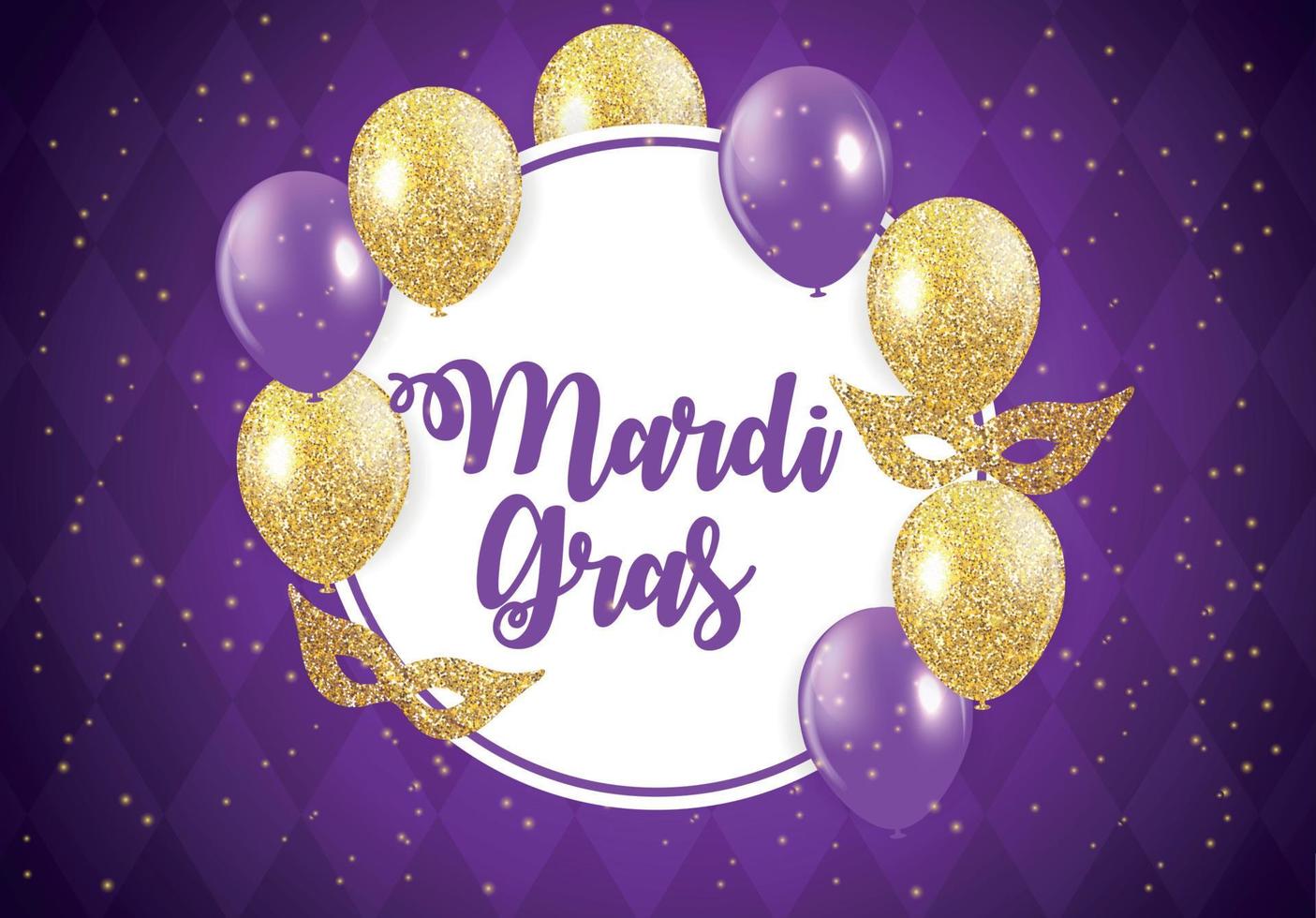 mardi gras broschyr template.celebration gratulationskort backround. vektor illustration