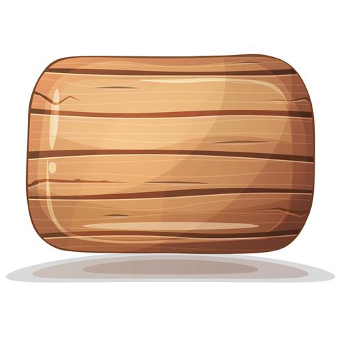 Trä konsistens brun låda. vektor