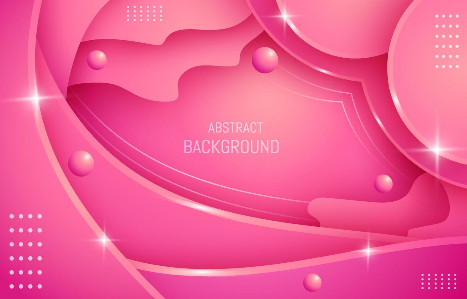 kurviger abstrakter rosa Hintergrund vektor