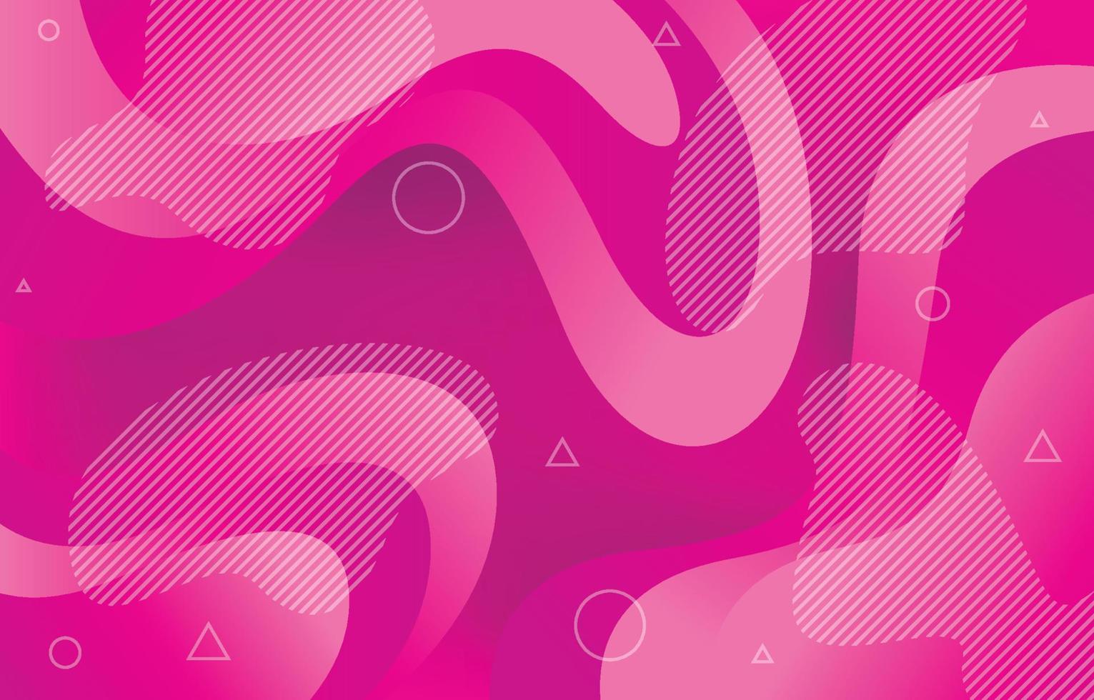 flüssiger Formhintergrund mit rosa Farbverlauf vektor