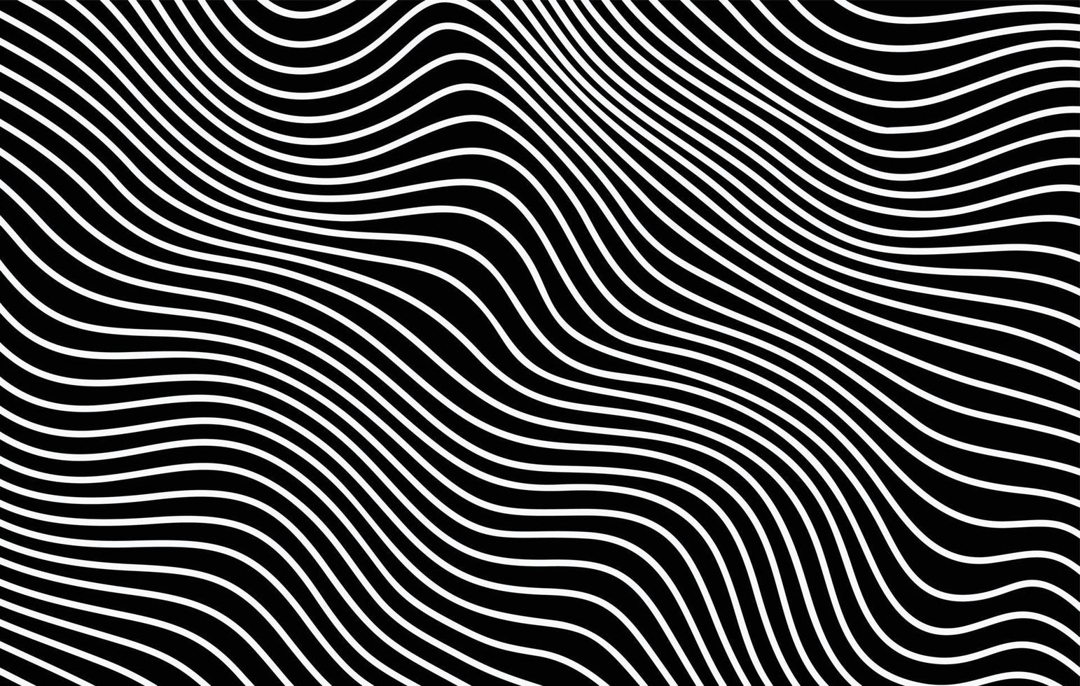 våg linjer mönster abstrakt bakgrund. vektor