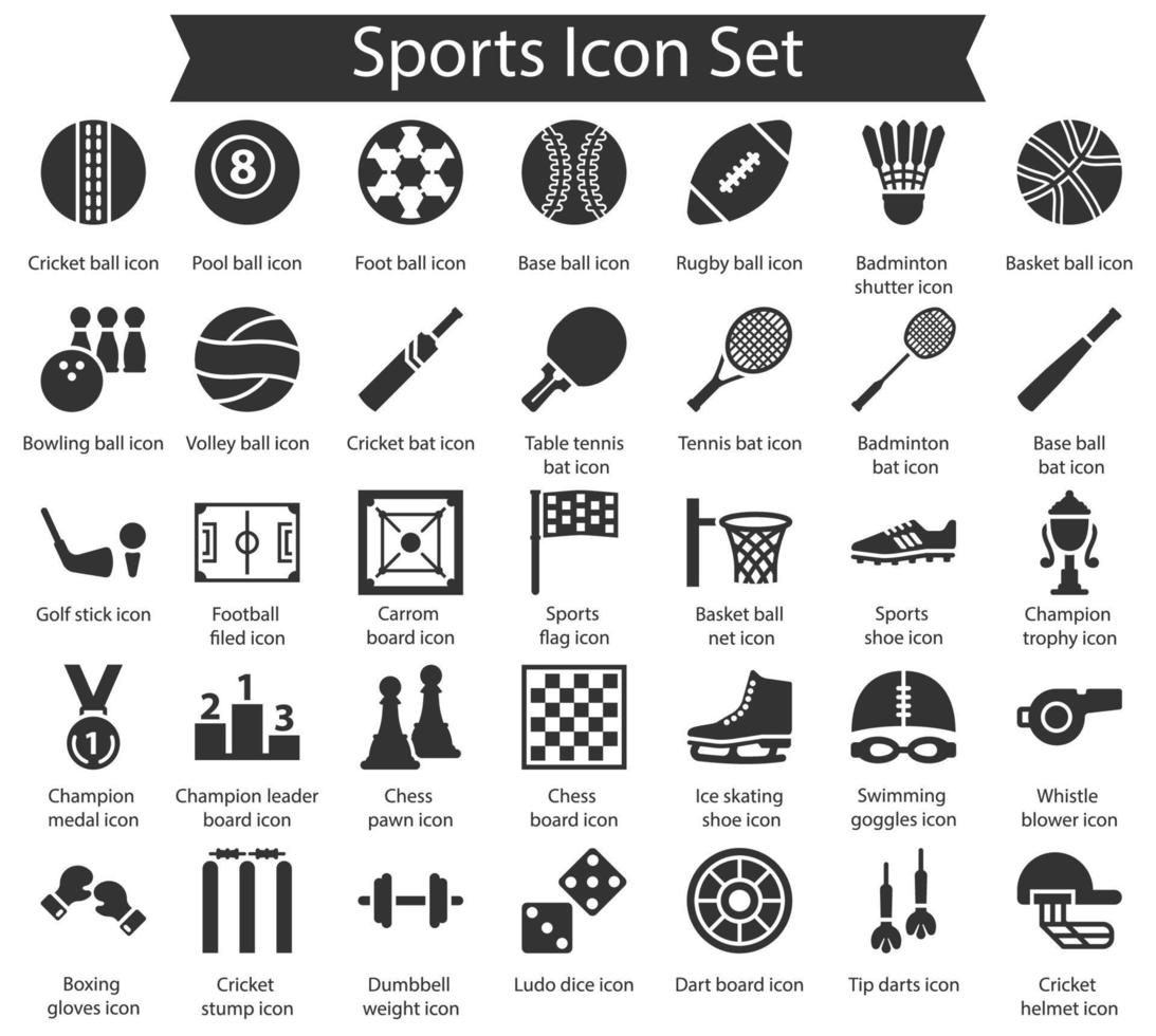 Sport-Icon-Pack vektor