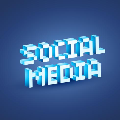 social media design vektor